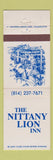 Matchbook Cover - Nittany Lion Inn State College PA