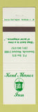 Matchbook Cover - Kent Manor Inn Stevensville MD
