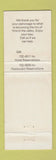 Matchbook Cover - Lamp Liter Inn Restaurant Visalia CA WEAR