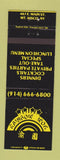 Matchbook Cover - Rainbow Wok Mount Kisco NY