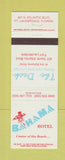 Matchbook Cover - Bahama Hotel Fort Lauderdale FL