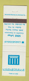 Matchbook Cover - L Industrielle Quebec QC Serge LePAge