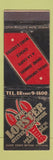 Matchbook Cover - Lobster Oyster Chop House New York City