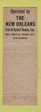 Matchbook Cover - The Pub Chicago IL