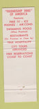 Matchbook Cover - Aggie's Port Angeles Motor Inn WA