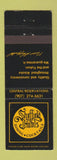 Matchbook Cover - sheffield Hotels  Anchorage Juneau Kenai Kodiak Sitka AK