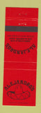 Matchbook Cover - Alejandro's Los Alamitos CA Mexican