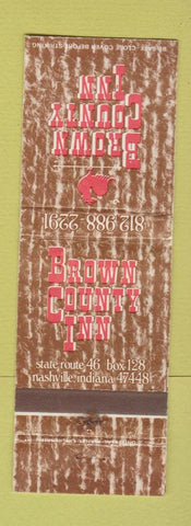 Matchbook Cover - Brown County Inn Nahsville IN WEAR