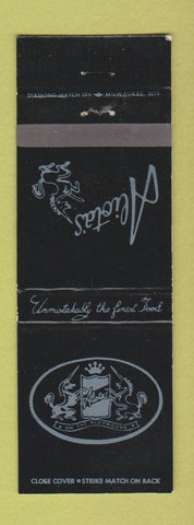 Matchbook Cover - Aliota's Brookfield WI