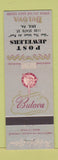 Matchbook Cover - Bulova Watches Post Jewelers Erie PA
