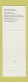 Matchbook Cover - Hotel Alpine Inn QC