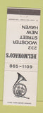 Matchbook Cover - Delmonico's New Haven CT WEAR
