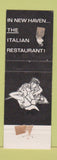 Matchbook Cover - Delmonico's New Haven CT WEAR