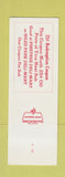 Matchbook Cover - Pinetree Dely Mart Niles Park
