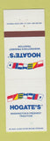 Matchbook Cover - Hogate's Restaurant Washington DC