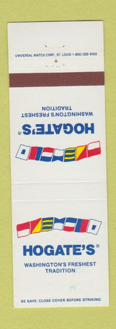 Matchbook Cover - Hogate's Restaurant Washington DC
