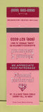 Matchbook Cover - Diamond Restaurant Cherry Hill NJ Laurel Springs