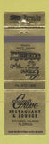 Matchbook Cover - Coconut Grove Restaurant Sanibel Island FL