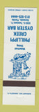 Matchbook Cover - Phillippi Creek Oyster Bar Sarasota FL