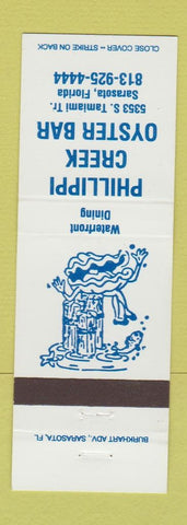 Matchbook Cover - Phillippi Creek Oyster Bar Sarasota FL