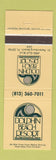 Matchbook Cover - Dolphin Beach Resort St Petersburg Beach FL
