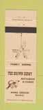 Matchbook Cover - Brown Derby Restaurant Banks OR