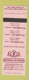 Matchbook Cover - Piccadilly Inn Fresno CA