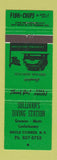 Matchbook Cover - Sullivan's Irving Station oil gas Bruce Corner NS