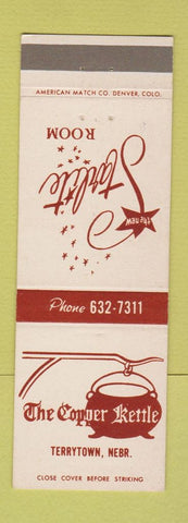 Matchbook Cover - Copper Kettle Terrytown NE