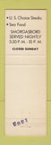 Matchbook Cover - Copper Kettle Terrytown NE