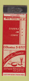 Matchbook Cover - Janet of France Restaurant New York City WORN