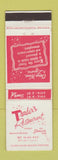 Matchbook Cover - Trader's Restaurant New York City