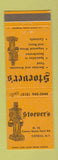 Matchbook Cover - Stoever's German Restaurant Catskill NY