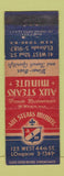 Matchbook Cover - Aux Steaks Minute New York City WEAR