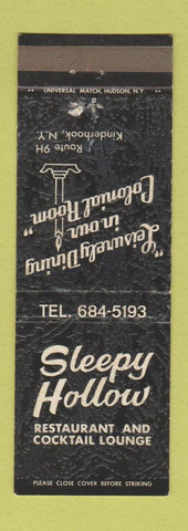 Matchbook Cover - Sleepy Hollow Restaurant Kinderhook NY