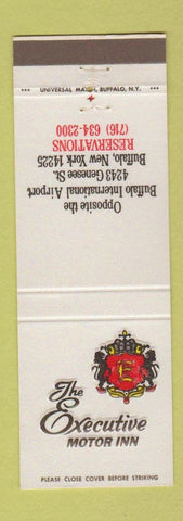 Matchbook Cover - Executive Motor Inn Buffalo NY