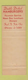 Matchbook Cover - Gordon's Restaurant Drive In Great Falls MT