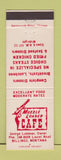 Matchbook Cover - Muzzle Loader Cafe Billings MT