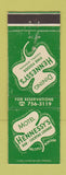 Matchbook Cover - Motel Hennessy's Kalispell MT
