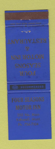 Matchbook Cover - Four Seasons Motor Inn Kalispell MT WEAR #2