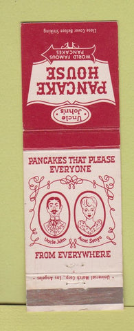 Matchbook Cover - Pancake House CHAIN