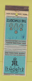 Matchbook Cover - Hotel St Moritz New York City deco WEAR
