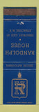 Matchbook Cover - Randolph House Syracuse NY WEAR