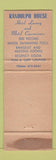 Matchbook Cover - Randolph House Syracuse NY WEAR