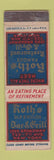 Matchbook Cover - Roth's Restuarant New York City WEAR