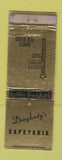 Matchbook Cover - Dougherty's Cafeteria Grants NM WEAR