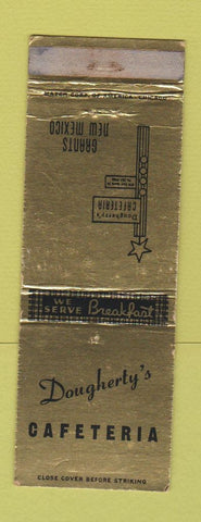 Matchbook Cover - Dougherty's Cafeteria Grants NM WEAR