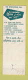 Matchbook Cover - Orlando Motor Lodge Orlando FL