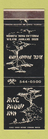 Matchbook Cover - Rice Paddy Inn Pinellas Park FL WEAR