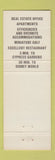 Matchbook Cover - Ranch House Motor Inn Winter Haven FL Garden Grove Realty